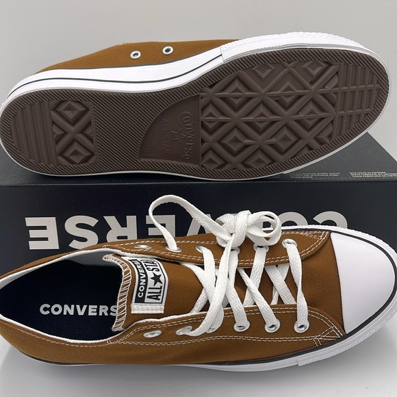 Converse Men’s CTAS LIFT OX
BRINDLE BROWN/WHITE/BLACK A09994C Platforms Sneakers - Picture 3 of 16